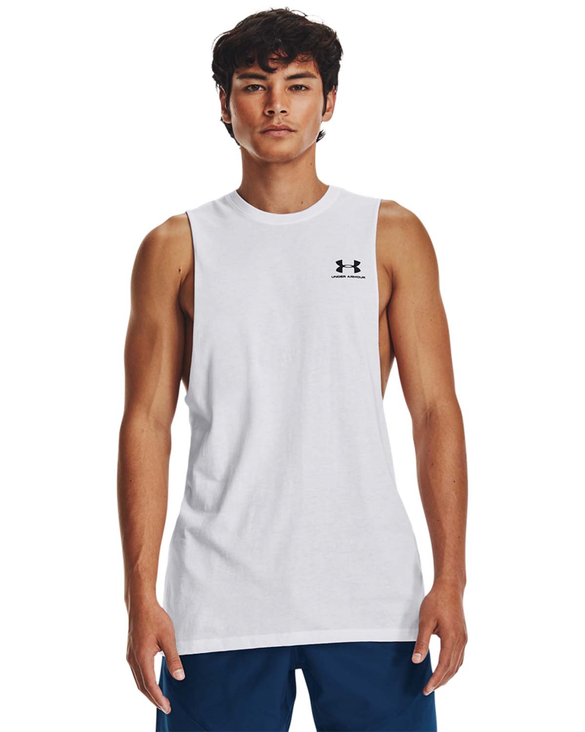 Потник Мъже LEFT CHEST CUT OFF TANK Under Armour