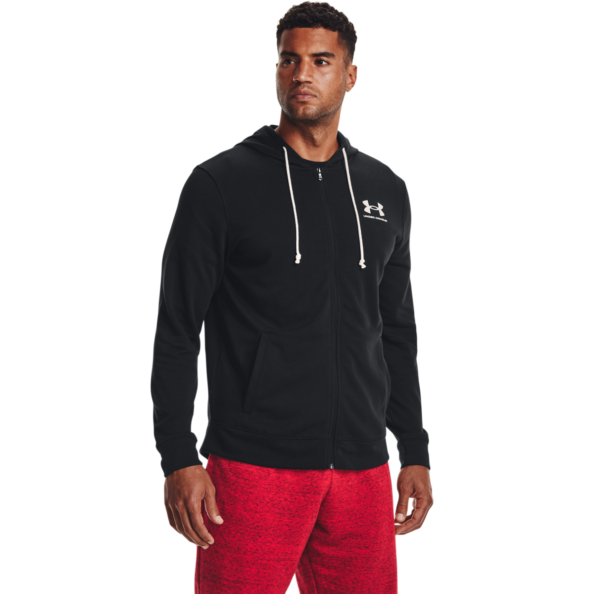 Суитчър Мъже RIVAL TERRY LC FZ Under Armour
