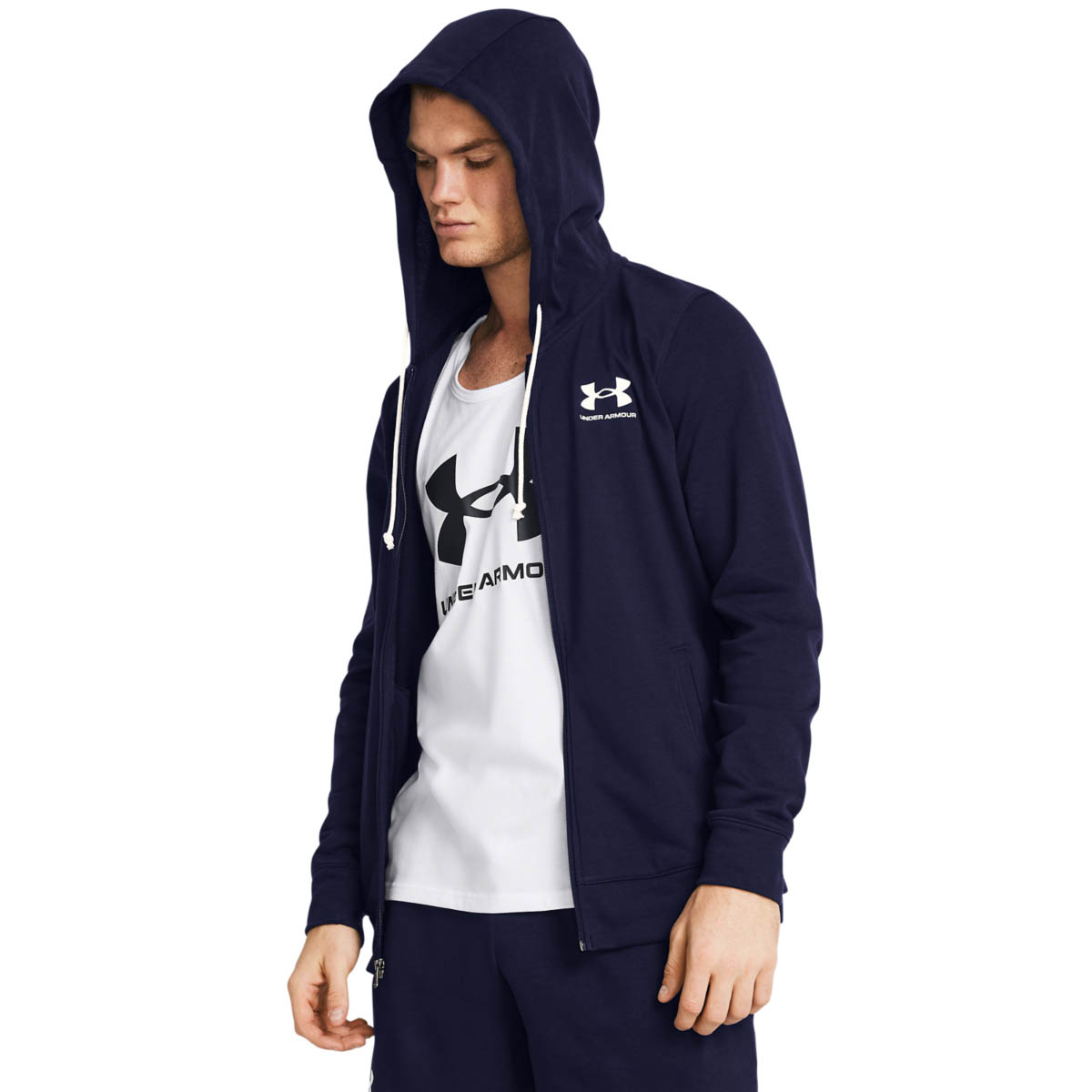 Суитчър Мъже RIVAL TERRY LC FZ Under Armour