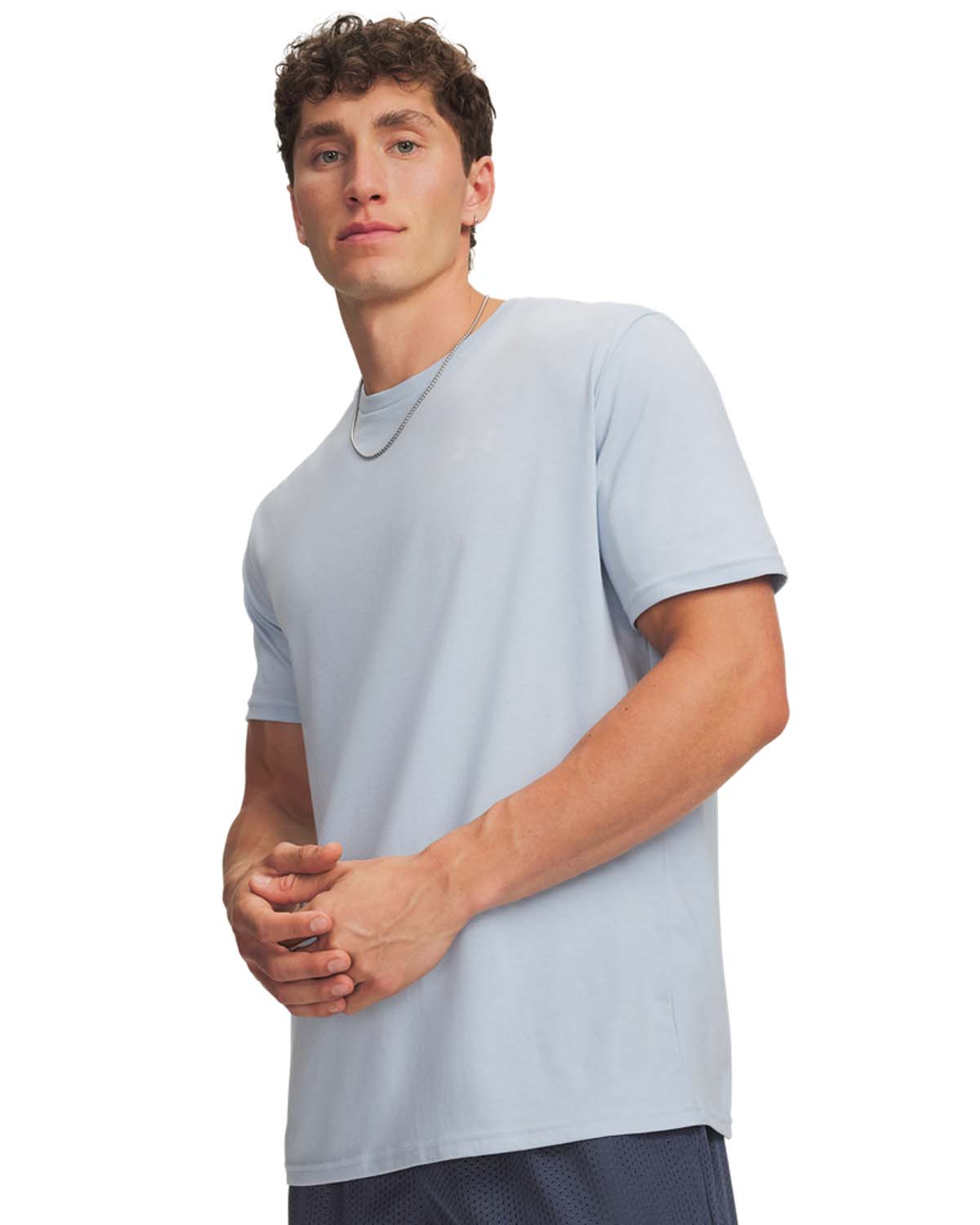 UA M L CHEST LOCKUP SS MFO Тениска
