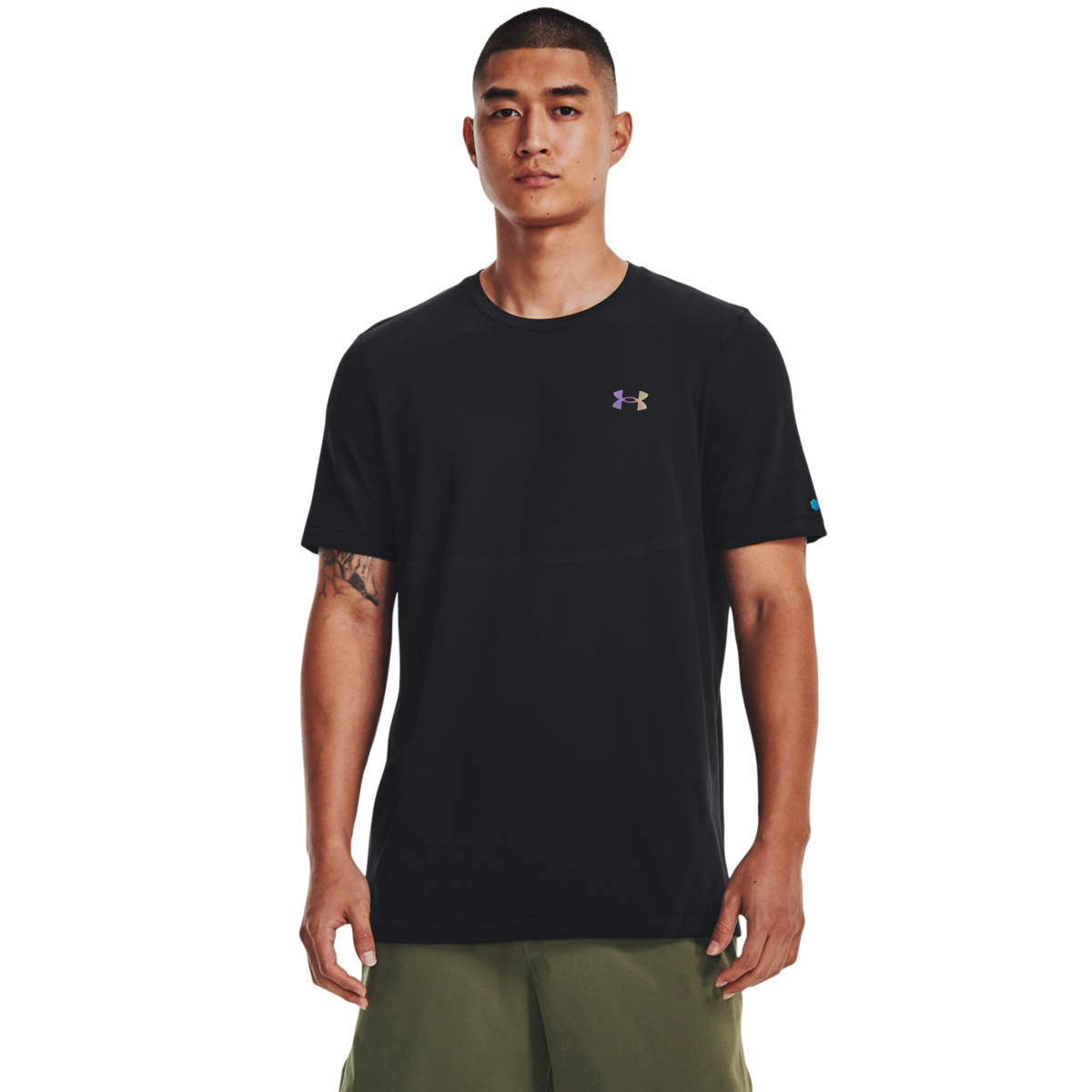 Тениска Мъже RUSH SEAMLESS LEGACY SS Under Armour