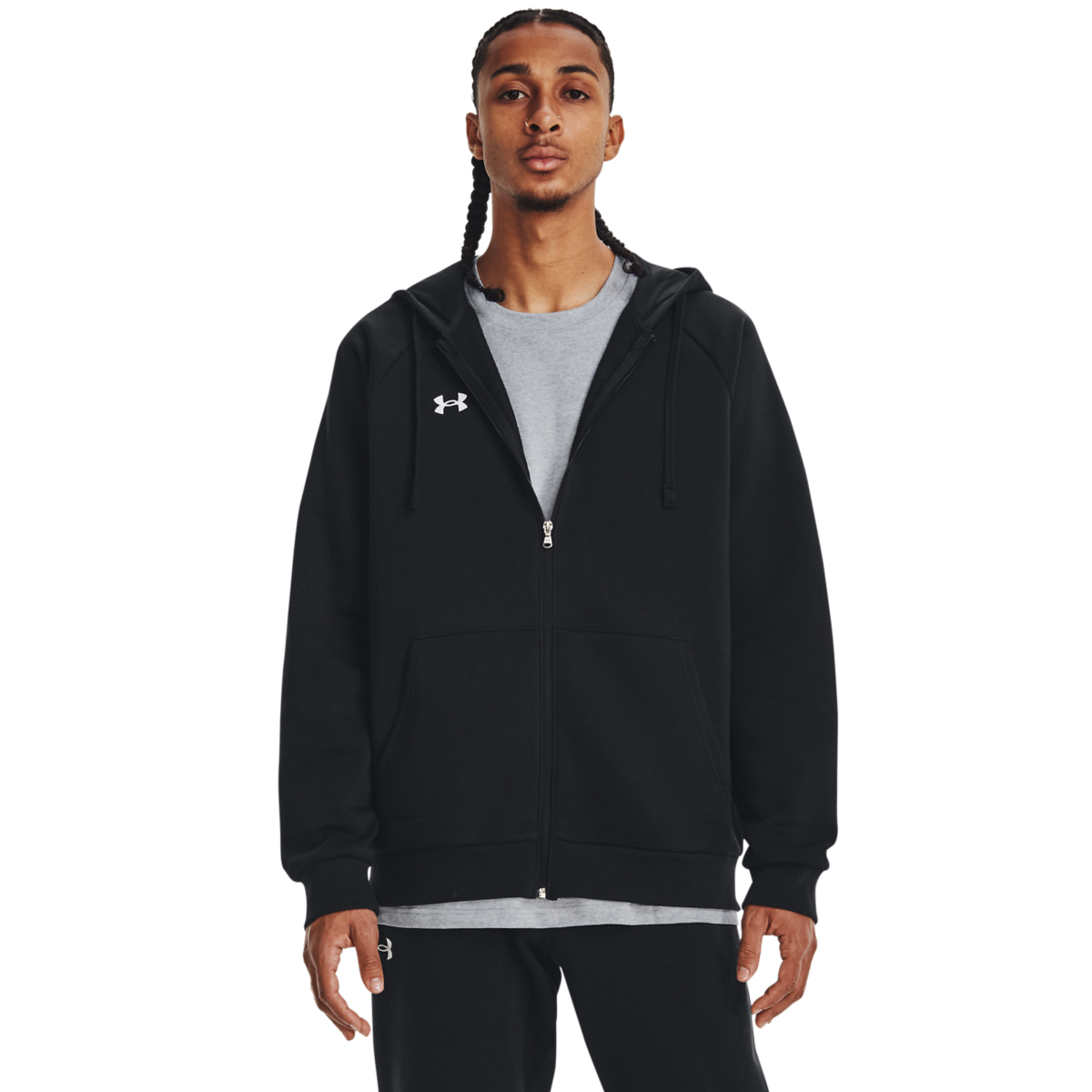 Суитчър Мъже RIVAL FLEECE FZ HOODIE Under Armour
