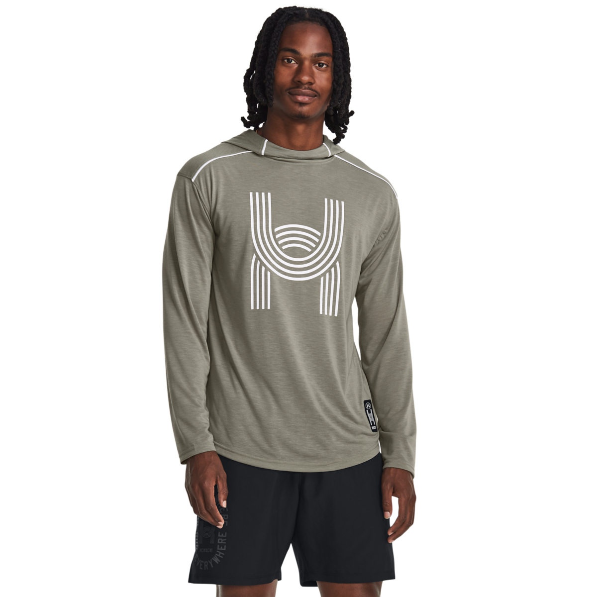 Суитчър Мъже Run Everywhere Hooded Ls Under Armour