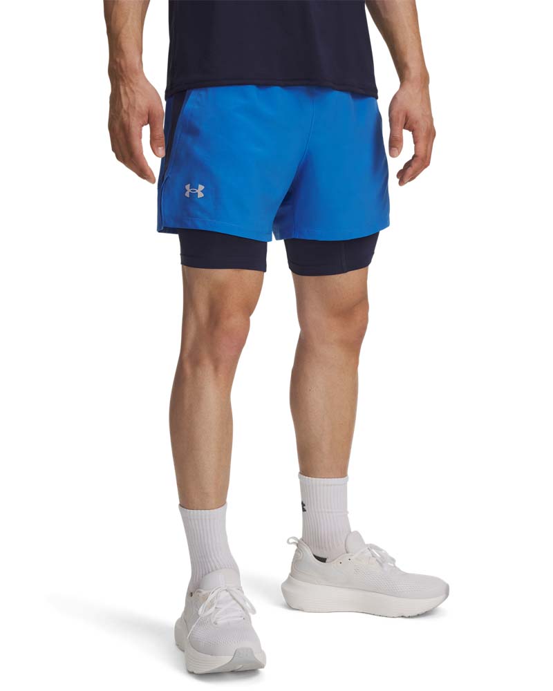 Къси Панталони Мъже Launch 5   2-in-1 Shorts Under Armour
