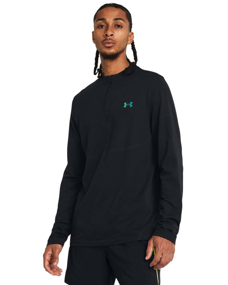 Блуза с дълъг ръкав Мъже VANISH ELITE SEAMLESS 1/4 ZP Under Armour