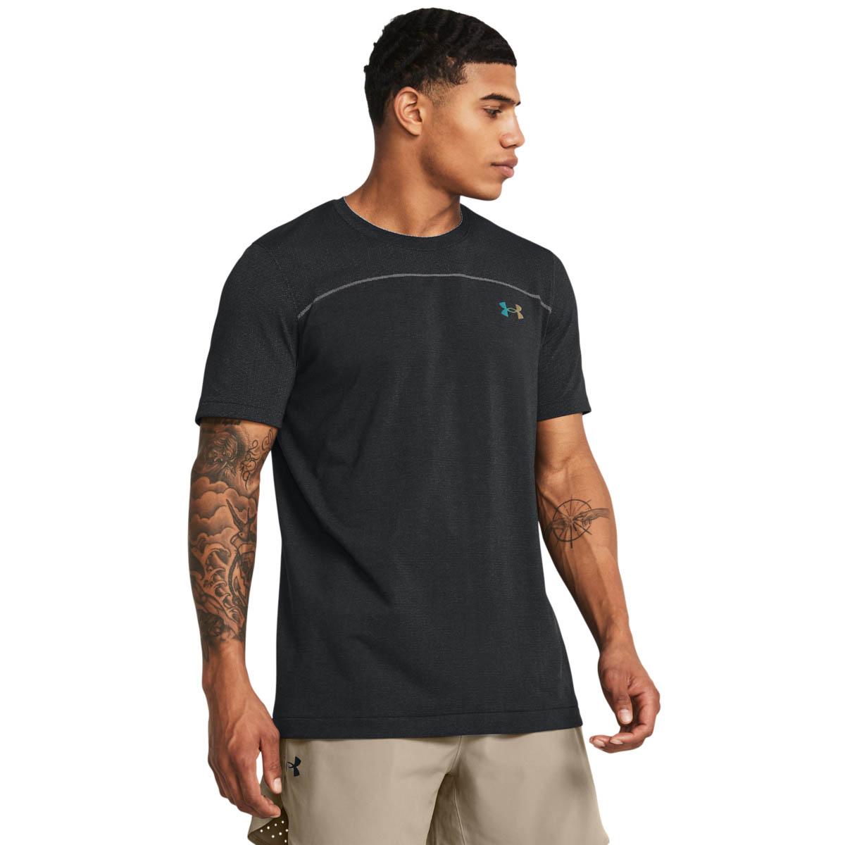 Тениска Мъже RUSH SEAMLESS WORDMARK SS Under Armour