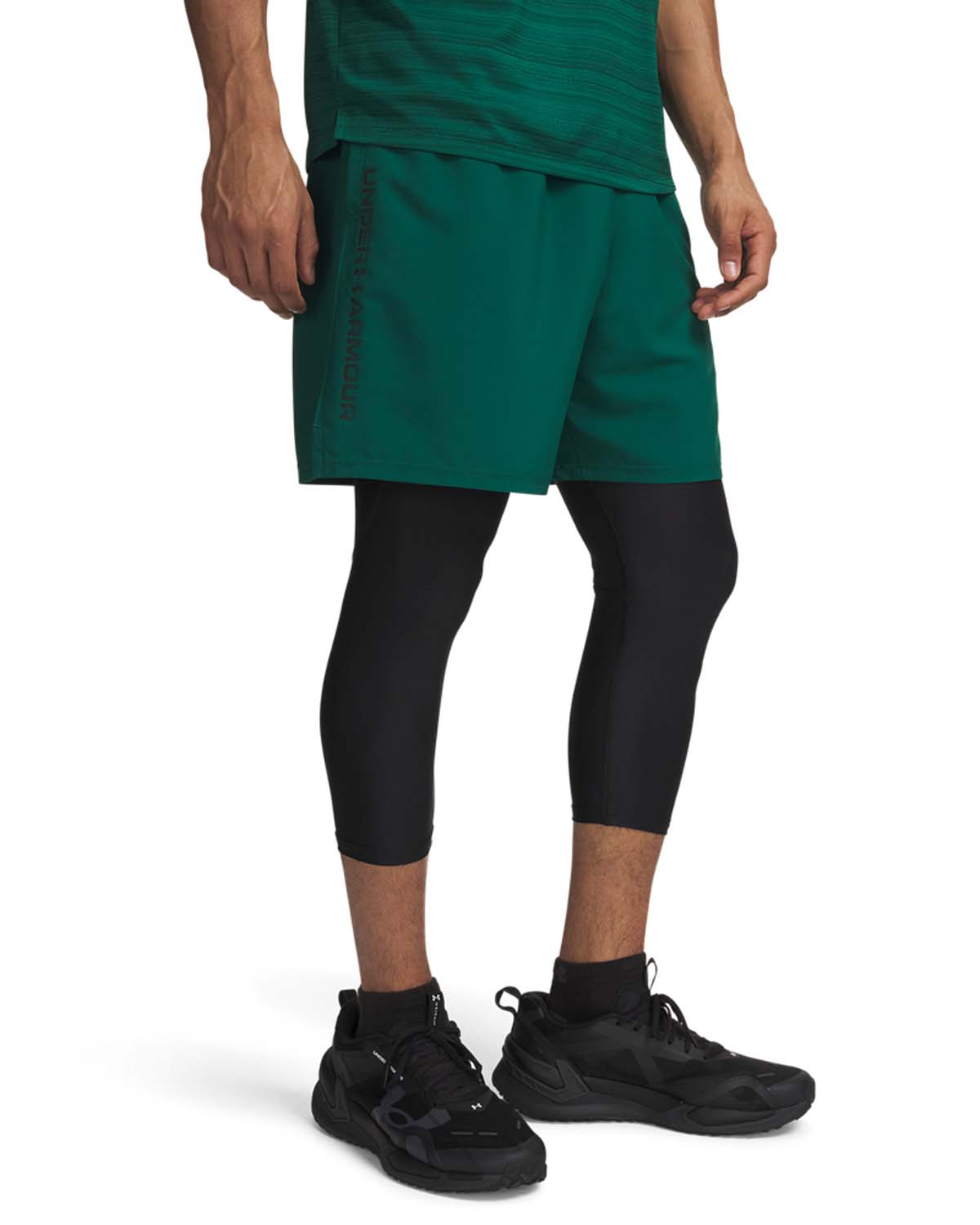 UA TECH WOVEN WORDMARK SHORT Къс панталон