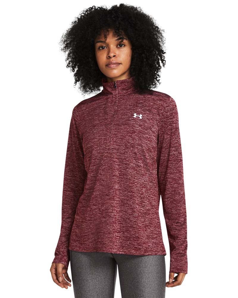 Блуза с дълъг ръкав Жени TECH 1/2 ZIP- TWIST Under Armour
