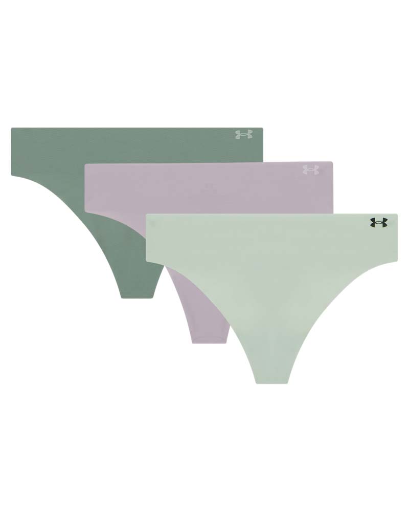 Бельо Жени PURE STRETCH NO SHOW THONG -SOLID 3PK Under Armour
