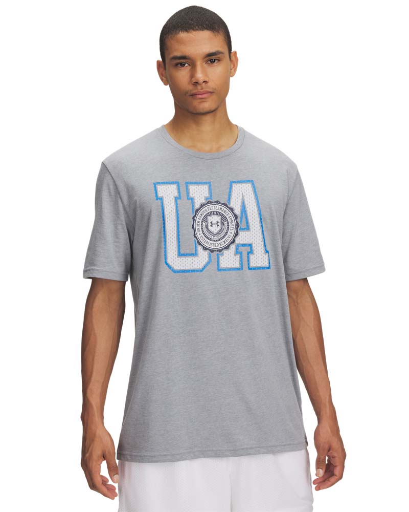 Тениска Мъже COLLEGE CREST LOGO SS Under Armour