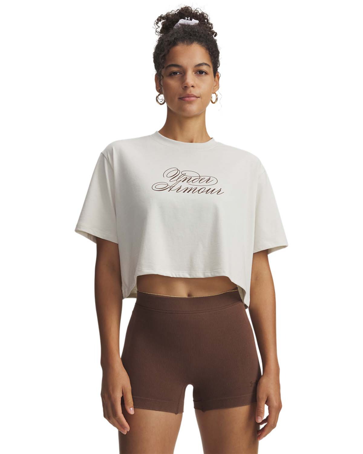 Тениска Жени SCRIPTHEART CROP SS Under Armour