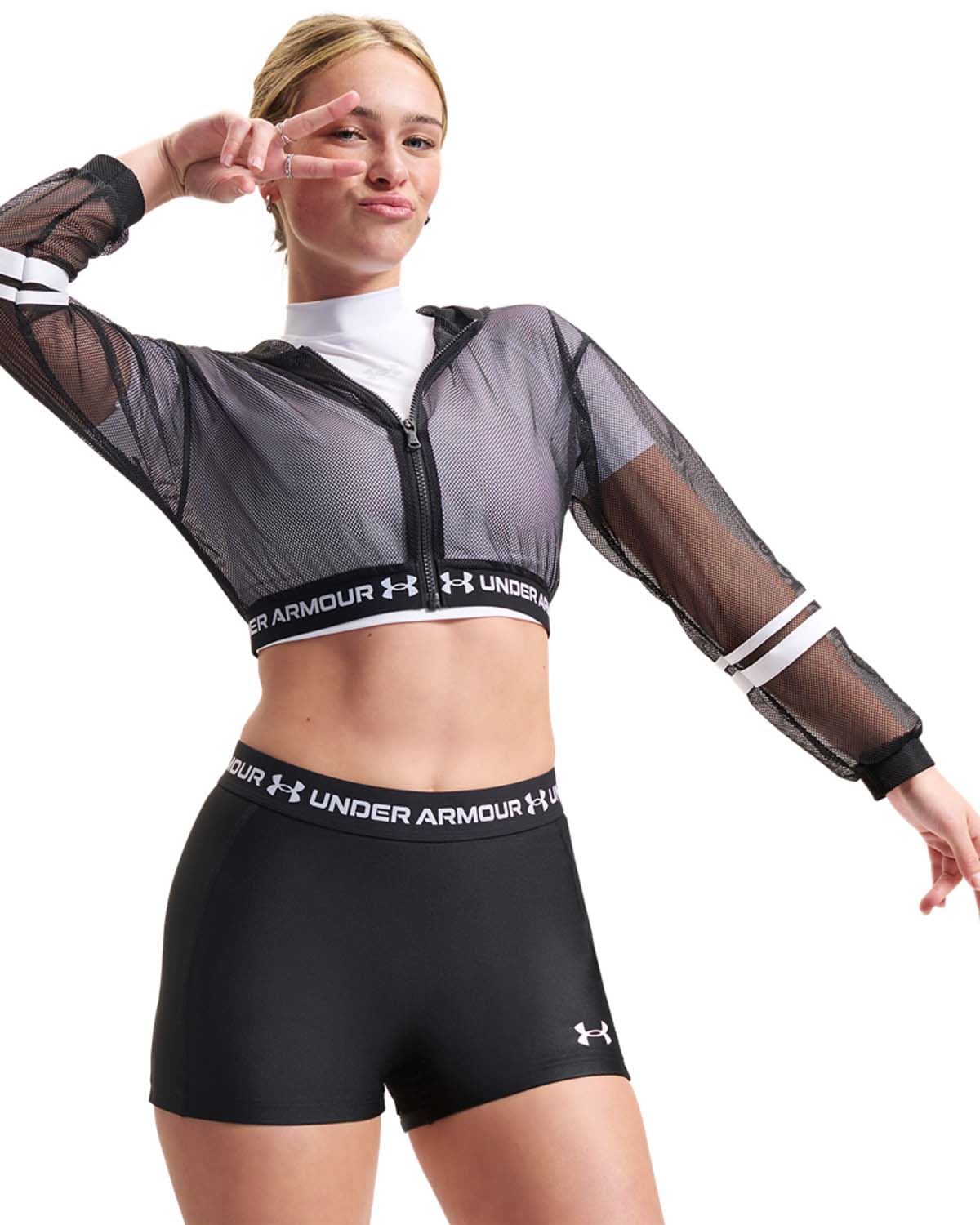 Суитчър Жени HEATGEAR MESH FZ Under Armour