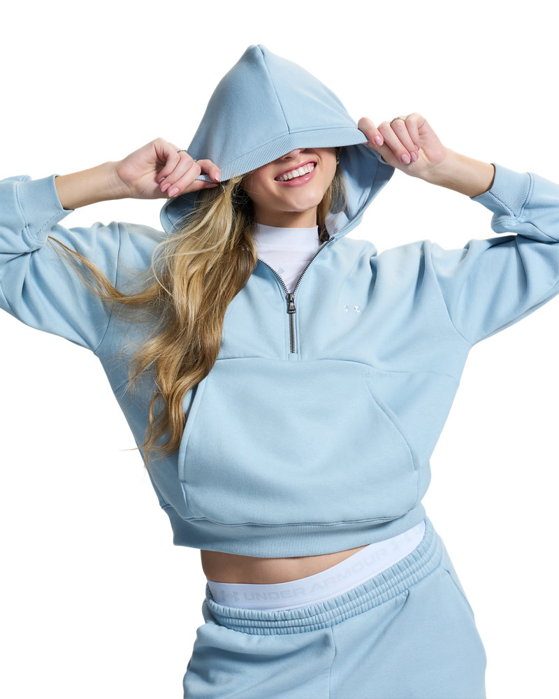 UA ICON FLEECE HZ HOODIE Суичър с качулка