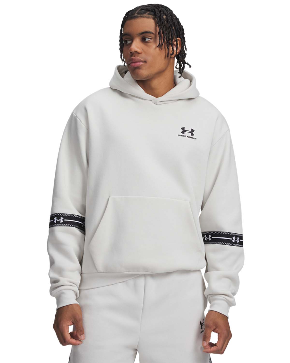 UA Icon Flc Taped Hoodie Суичър с качулка