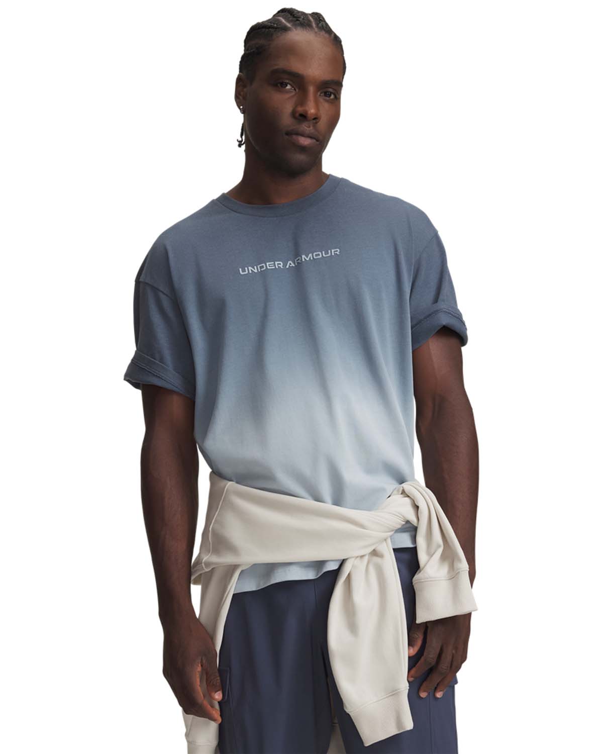UA M HWT GRADIENT SS Тениска