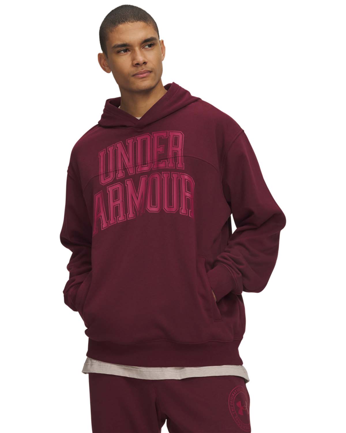 UA RIVAL LW GRAPHIC HOODIE Суичър с качулка