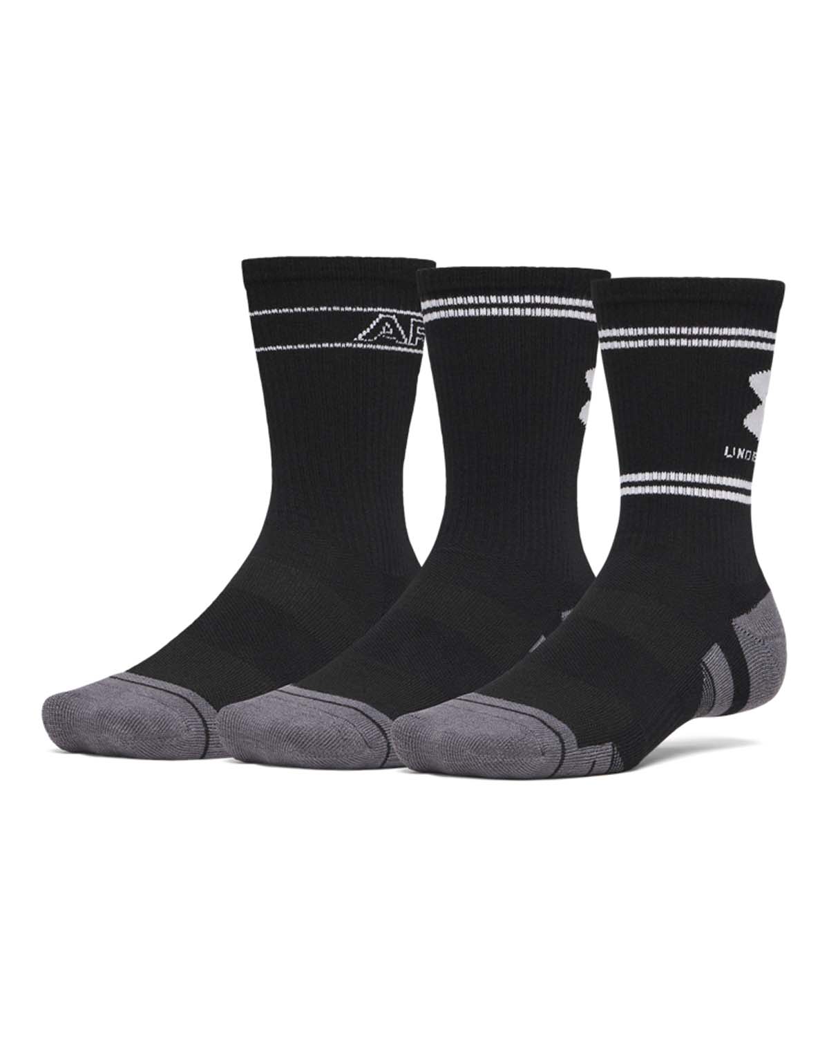 NEW UA PERF TECH NOV 3PK CRW Чорапи