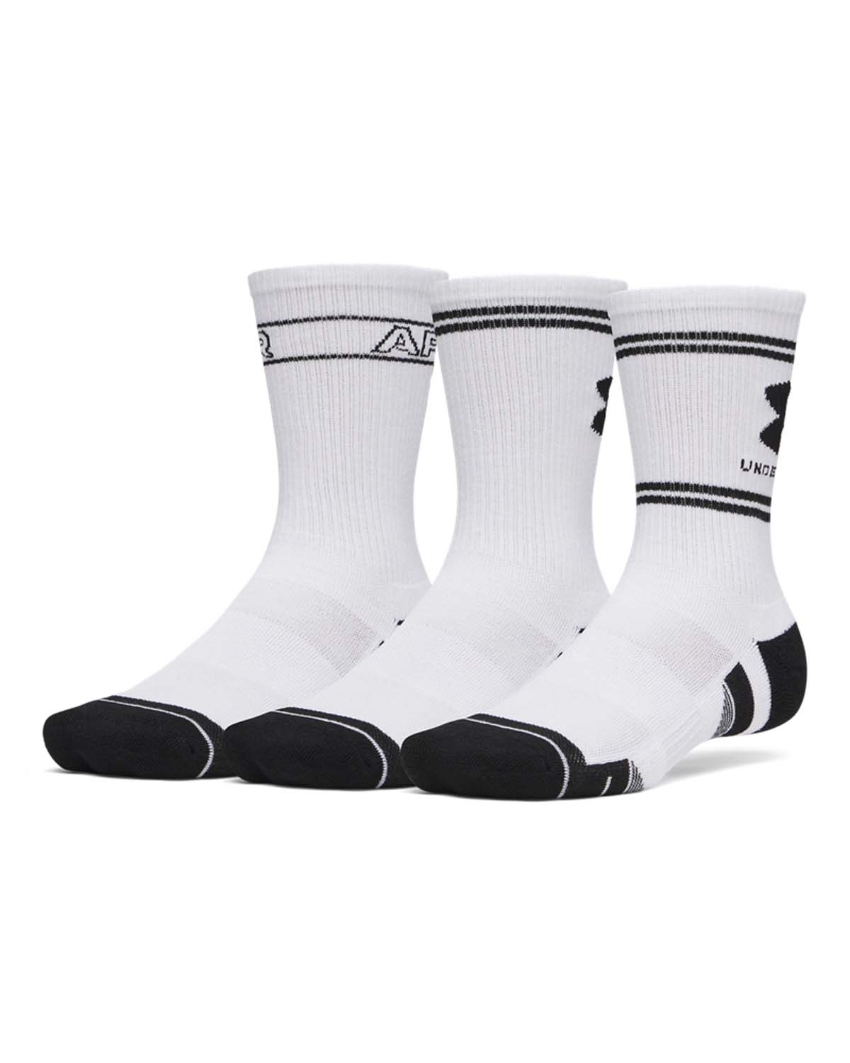 NEW UA PERF TECH NOV 3PK CRW Чорапи