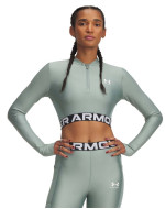 Блуза с дълъг ръкав Жени HEATGEAR RIB 1/4 ZIP LS Under Armour 