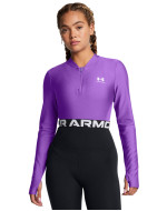 Блуза с дълъг ръкав Жени HEATGEAR RIB 1/4 ZIP LS Under Armour 