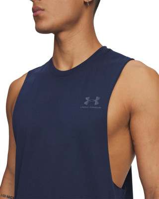 Потник Мъже LEFT CHEST CUT OFF TANK Under Armour 
