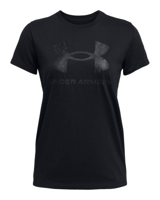 UA W SPORTSTYLE LOGO SS TRICOU 