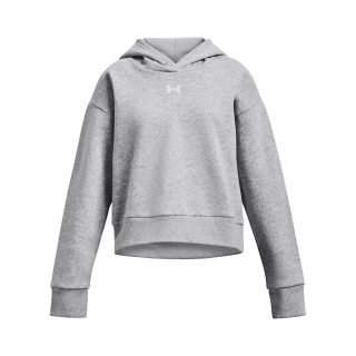 Суитчър Момичета RIVAL FLEECE CROP HOODIE Under Armour 