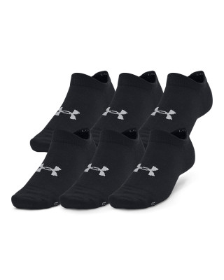 Чорапи Унисекс Under Armour  ESSENTIAL NO SHOW 6PK 