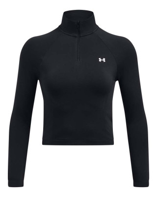 Блуза с дълъг ръкав Жени VANISH SEAMLESS 1/4 ZIP CROP Under Armour 
