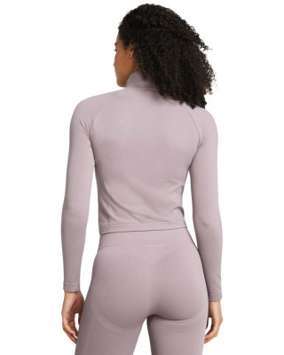 Блуза с дълъг ръкав Жени VANISH SEAMLESS 1/4 ZIP CROP Under Armour 
