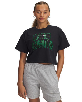 Тениска Жени VARSITY MIX HW SS CROP Under Armour 
