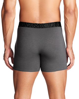UA PERFORMANCE COTTON - SOLID 6 IN 3PK BOXERI 