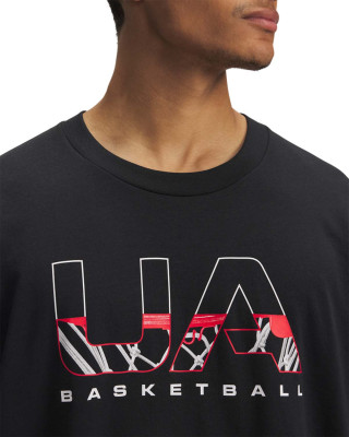 Тениска Мъже HWT HOOPS BRANDED SS Under Armour 