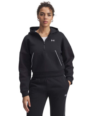 Суитчър Жени RIVAL FLC PIPED HZ HOODIE Under Armour 
