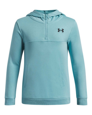 Суитчър Момчета RIVAL LW 1/4 ZIP HOODIE Under Armour 