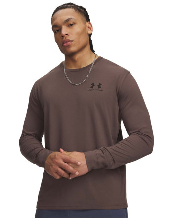 UA SPORTSTYLE LEFT CHEST LS Блуза 