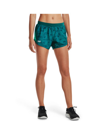 UA FLY BY 2.0 PRINTED SHORT 