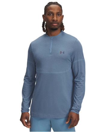 Блуза с дълъг ръкав Мъже VANISH ELITE SEAMLESS 1/4 ZP Under Armour 