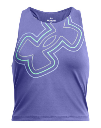 Потник Момичета MOTION BRANDED CROP TANK Under Armour 
