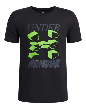 Тениска Момчета SPLIT BIG LOGO SS Under Armour 