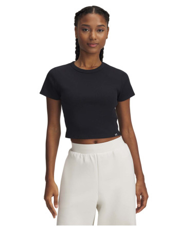 Тениска Жени RIVAL RIB BABY TEE Under Armour 