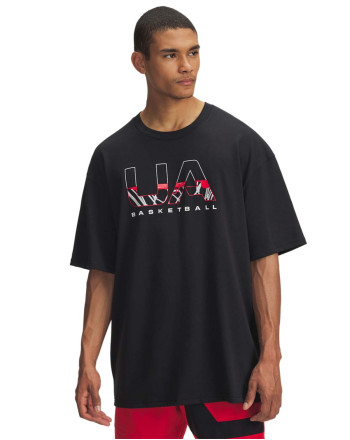 Тениска Мъже HWT HOOPS BRANDED SS Under Armour 
