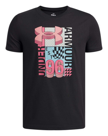 Тениска Момчета  LOGO WM COLLAGE SS Under Armour 