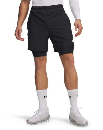 Къси панталони Мъже VANISH WOVEN SHORT 2.0 2N1 Under Armour 