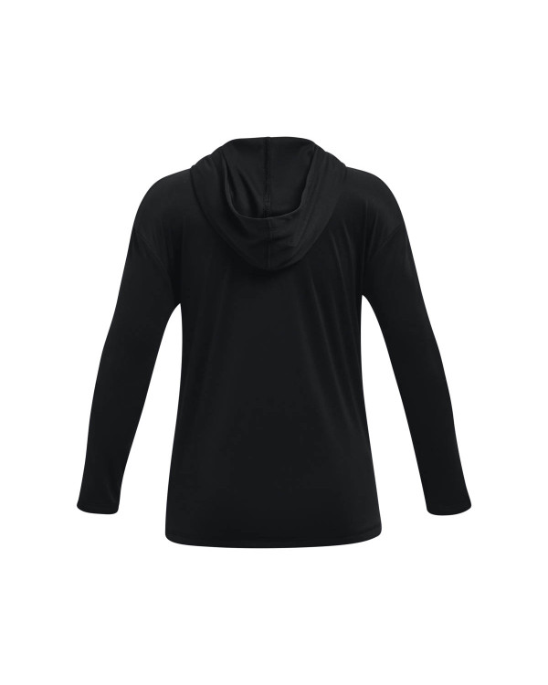 Суитчър Момиче TECH GRAPHIC LS HOODIE Under Armour 