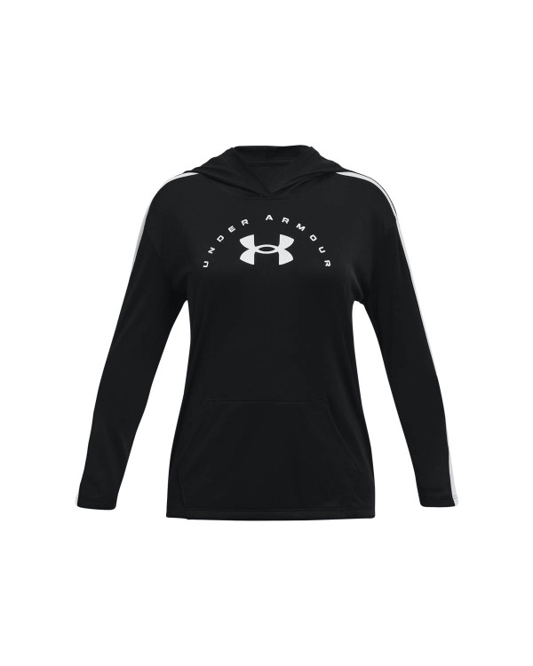 Суитчър Момиче TECH GRAPHIC LS HOODIE Under Armour 