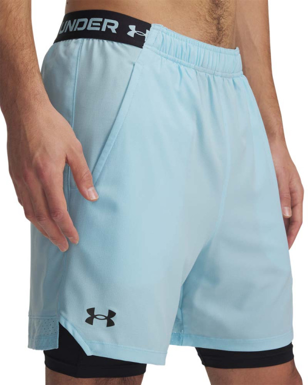 Къси панталони Мъже VANISH WOVEN 2IN1 STS Under Armour 