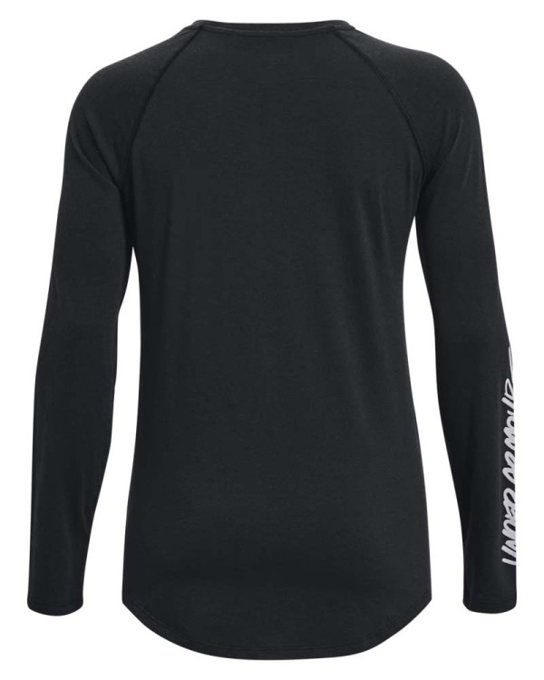 Блуза с дълъг ръкав Жени SCRIPT WORDMARK LS Under Armour 
