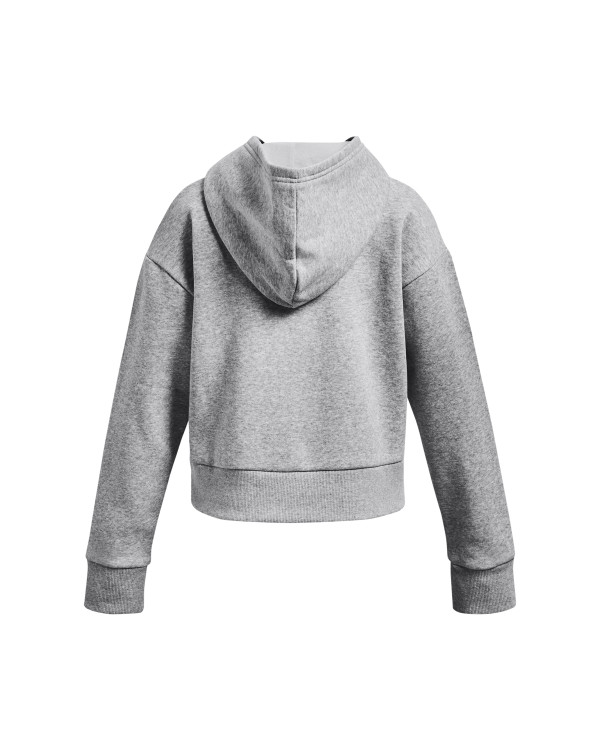 Суитчър Момичета RIVAL FLEECE CROP HOODIE Under Armour 