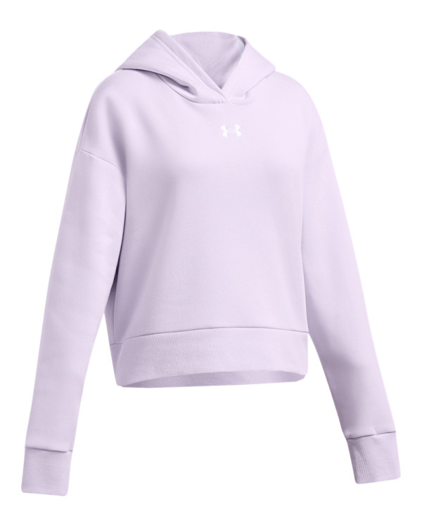 Суитчър Момичета RIVAL FLEECE HOODIE Under Armour 